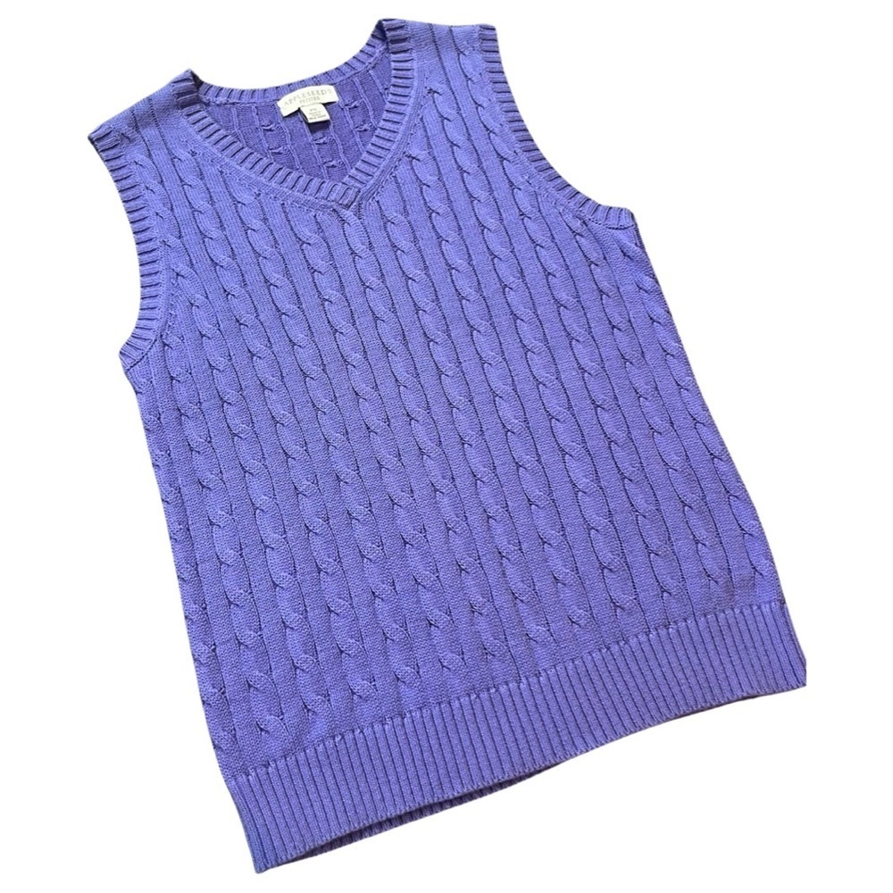 Vintage Appleseed’s 100% Cotton Sweater Vest